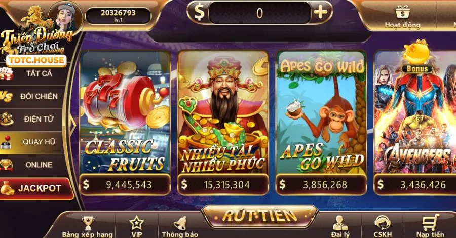 Ưu đãi dành riêng cho từng sảnh game 36win App